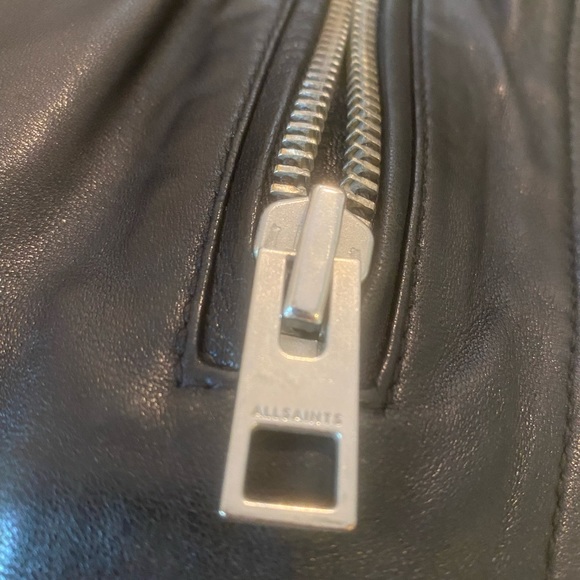 ALLSAINTS leather biker jacket - Picture 9 of 9